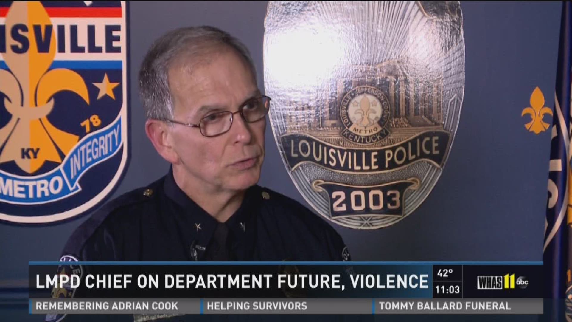 Lmpd Chief Talks Department Future Violence As City Reaches Record