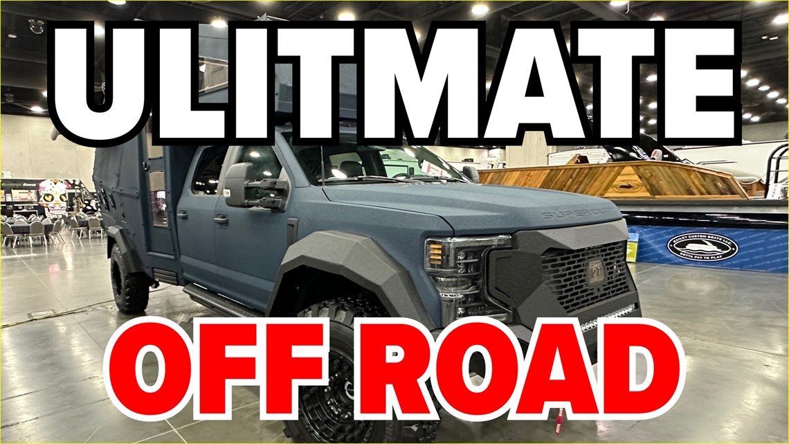 Take a look at the 'ultimate off road vehicle' at Louisville's Boat, RV & Sportshow