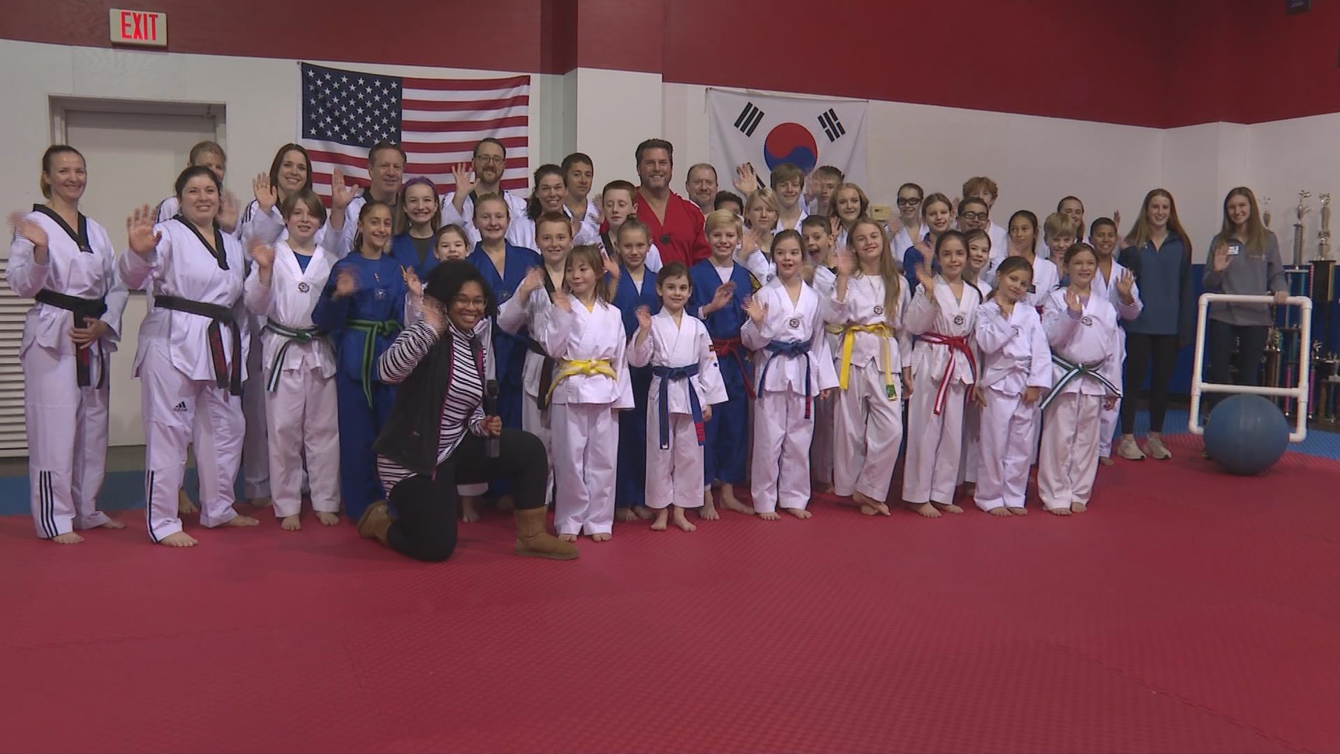 Louisville organization, WaterStep, is partnering with a local Taekwondo school.