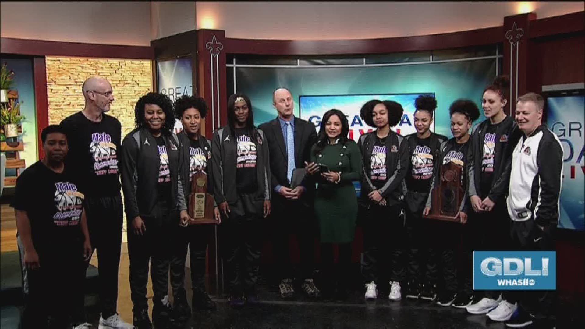 The Lady Bulldogs from Male High School made it to the final four of the Sweet Sixteen. Some of the team members stopped by Great Day Live with their coaches to talk about the season and what they have coming up next.