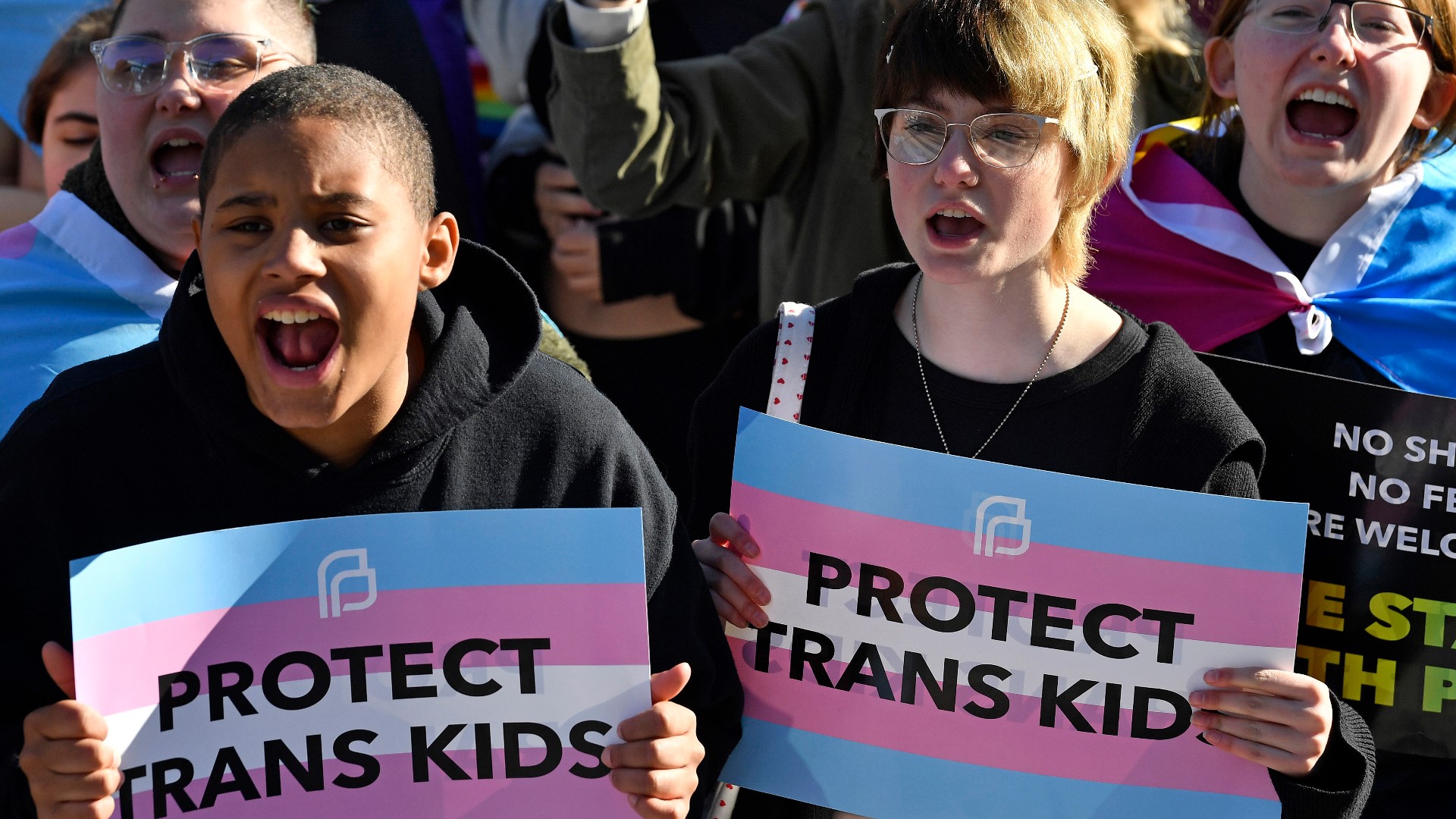 The part of Senate Bill 150 banning gender-affirming care for trans youth in Kentucky goes into effect on June 29, 2023.
