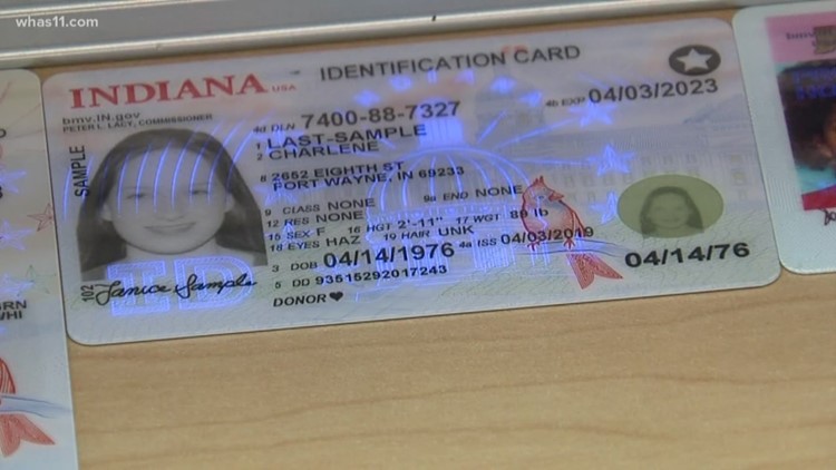 State Of Indiana Id Card