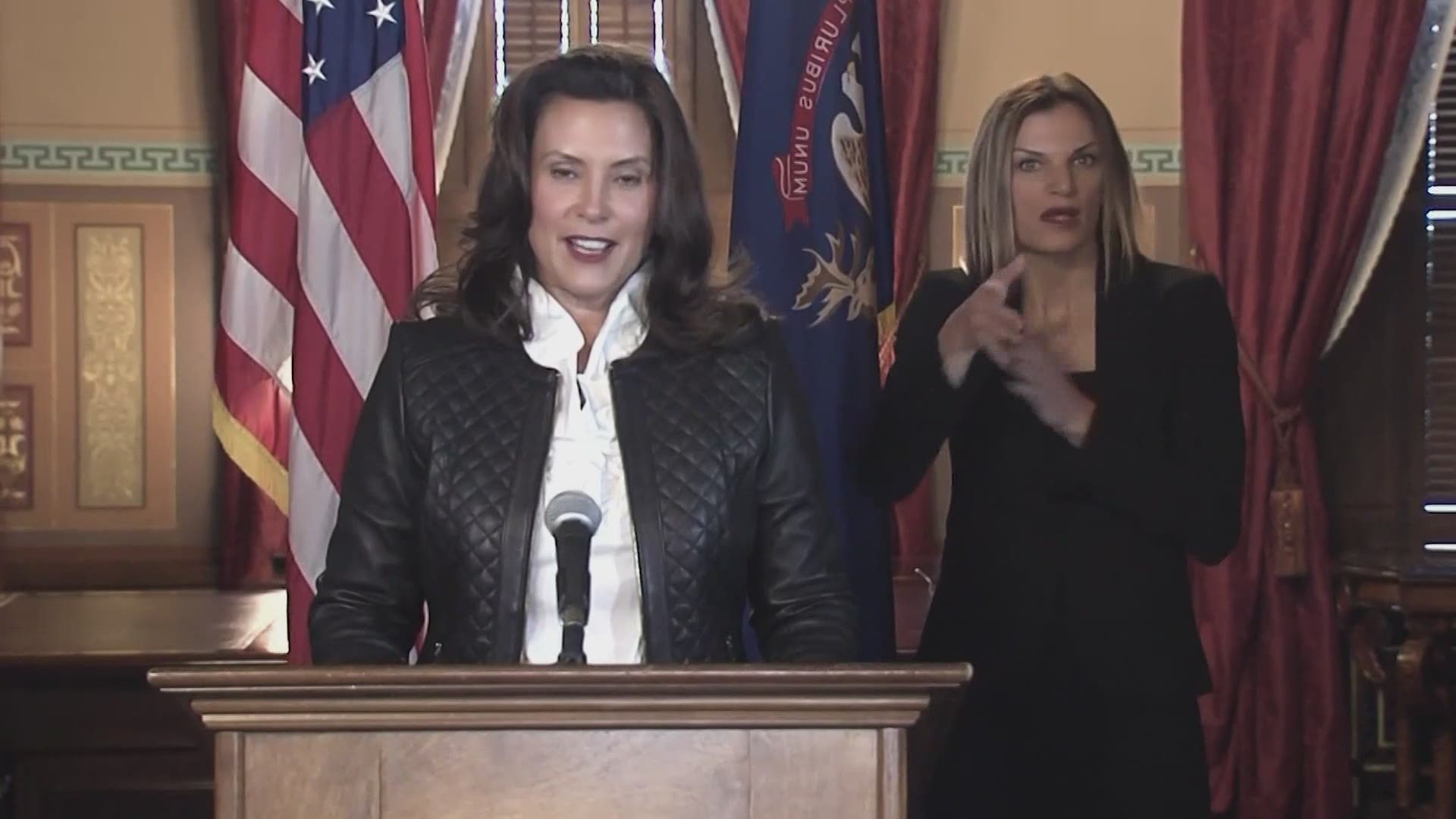 In response to the alleged threat against fellow governor Gretchen Whitmer, Gov. Beshear said there should be a stronger focus on threats from domestic terrorism.