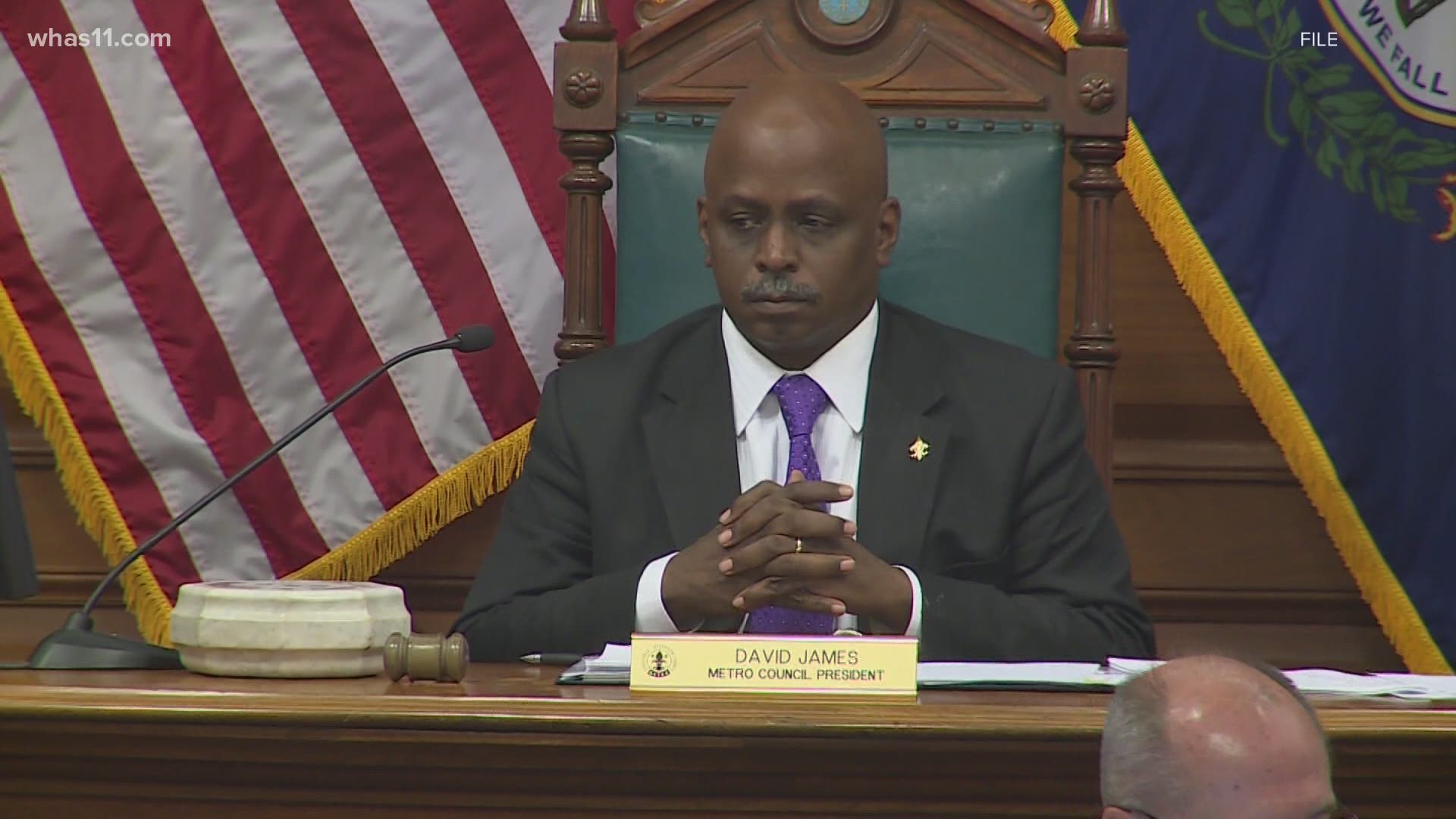 James cited health concerns as his reasons for bowing out of the 2022 race for Louisville mayor.