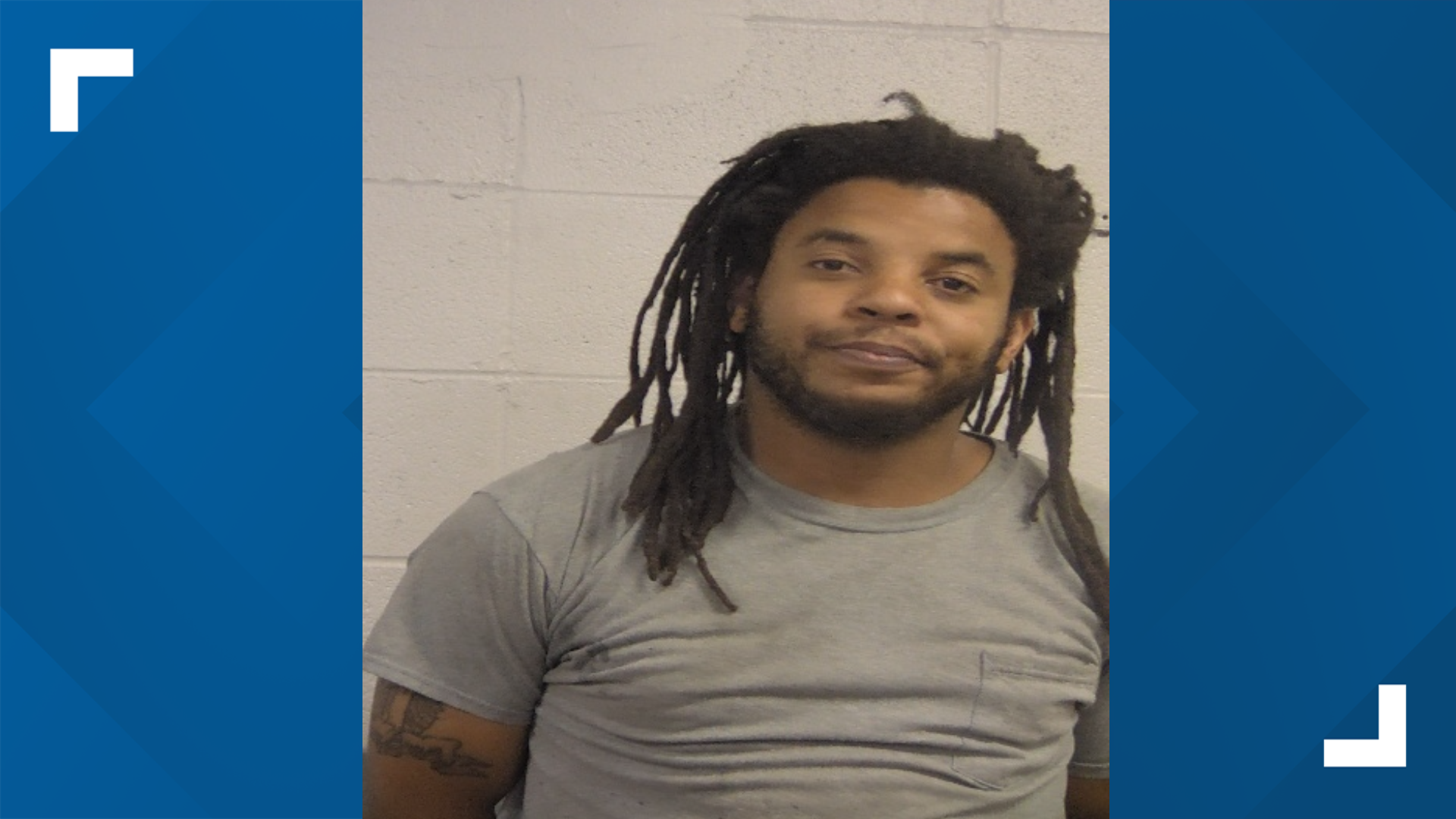 Police said the suspect, 30-year-old Antwon Brown, was arrested without incident Tuesday and charged with assault.