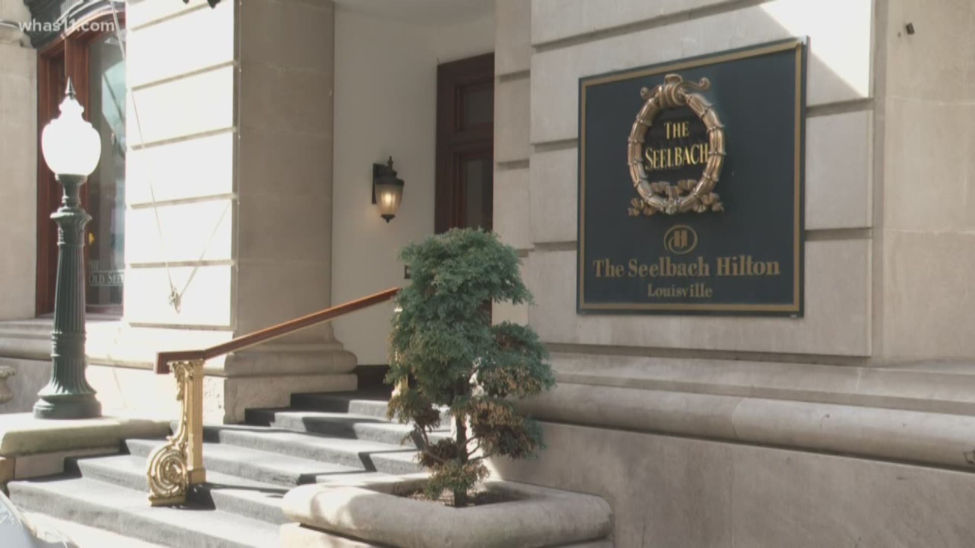 The addition planned for the Seelbach would go above the ballroom annex.