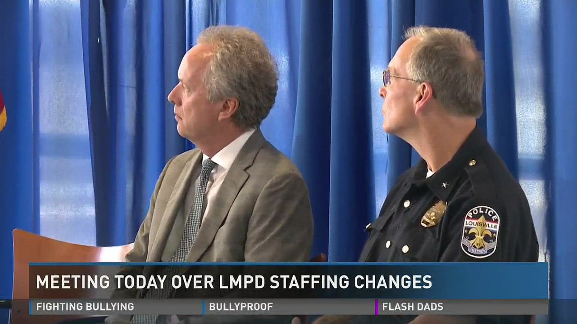 Meeting today over LMPD staffing changes