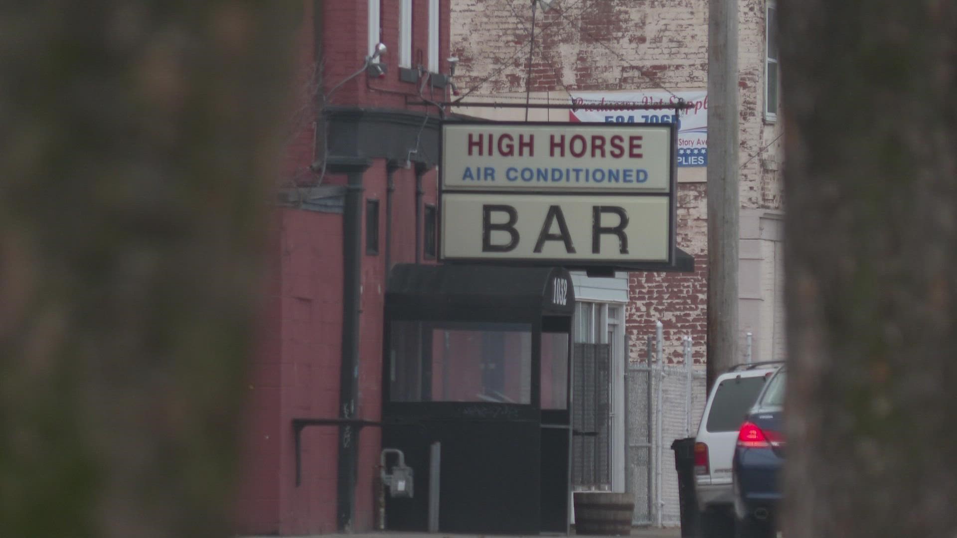High Horse Bar decided to end DJ nights after Louisville Metro Police said they responded to a report of a shooting in the area early Saturday morning.