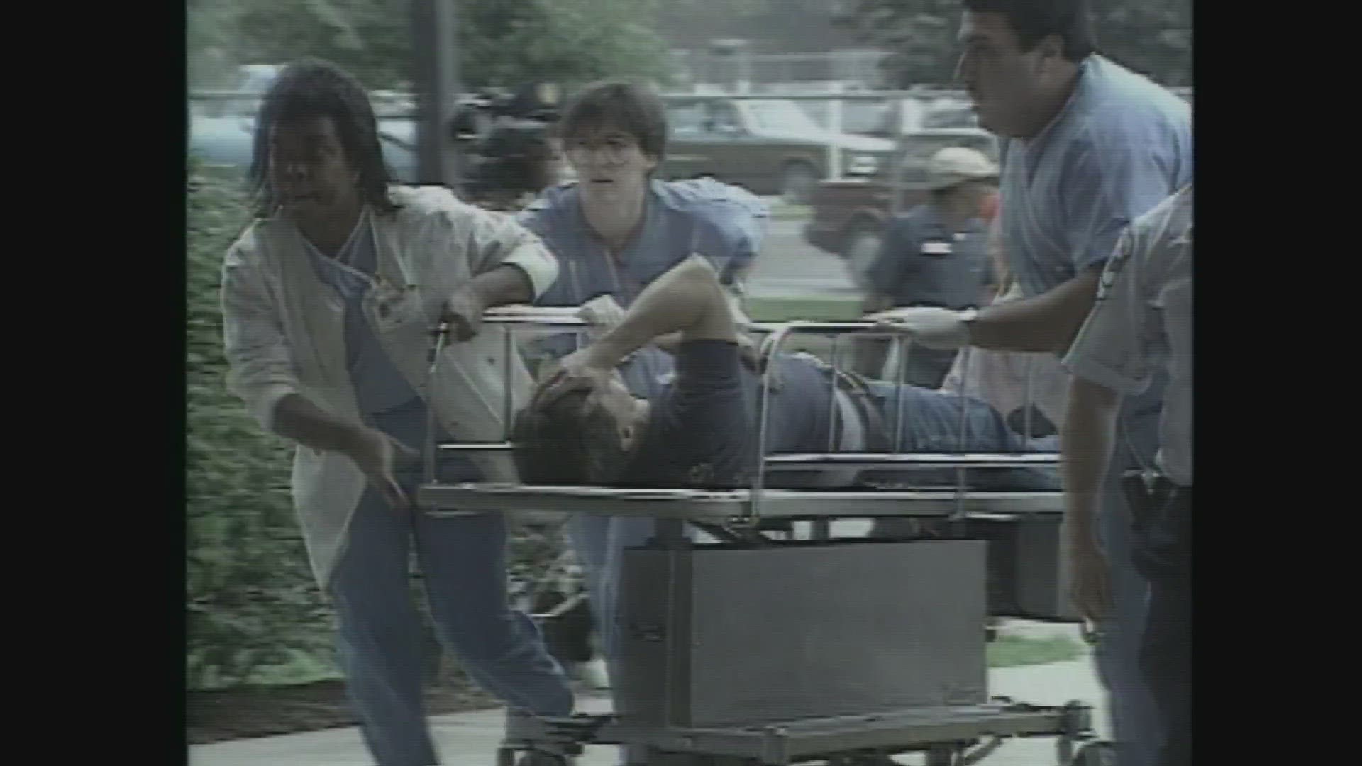 WHAS11 reflects on the mass shooting that left eight people dead, and 12 others shot and injured almost 34 years ago in downtown Louisville.