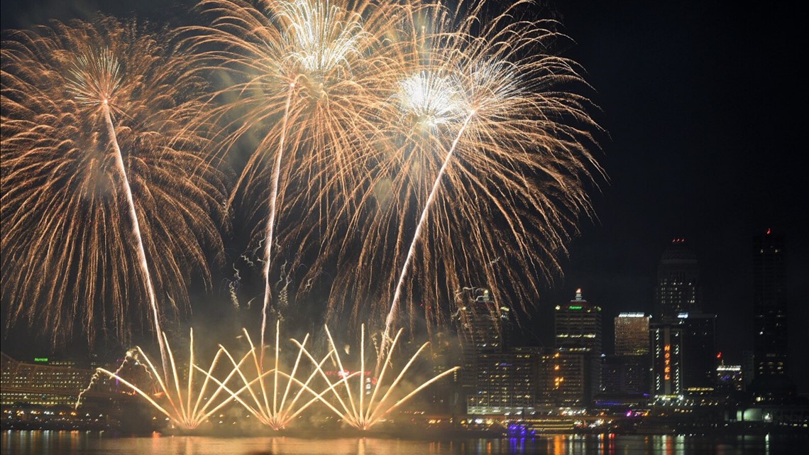 Thunder Over Louisville Framed Print