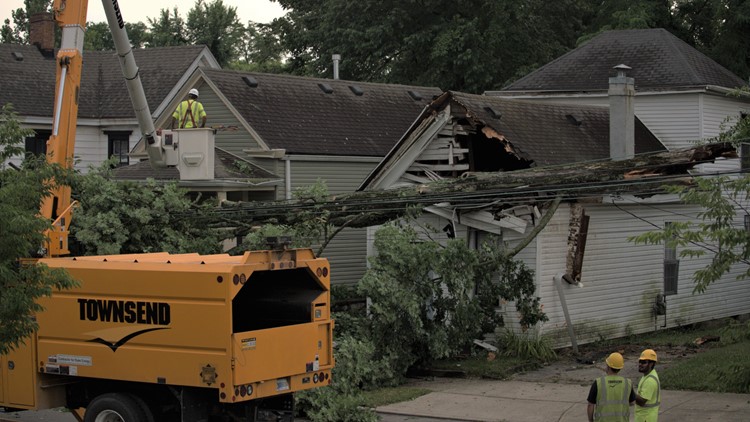 Storms cause damage across Kentuckiana