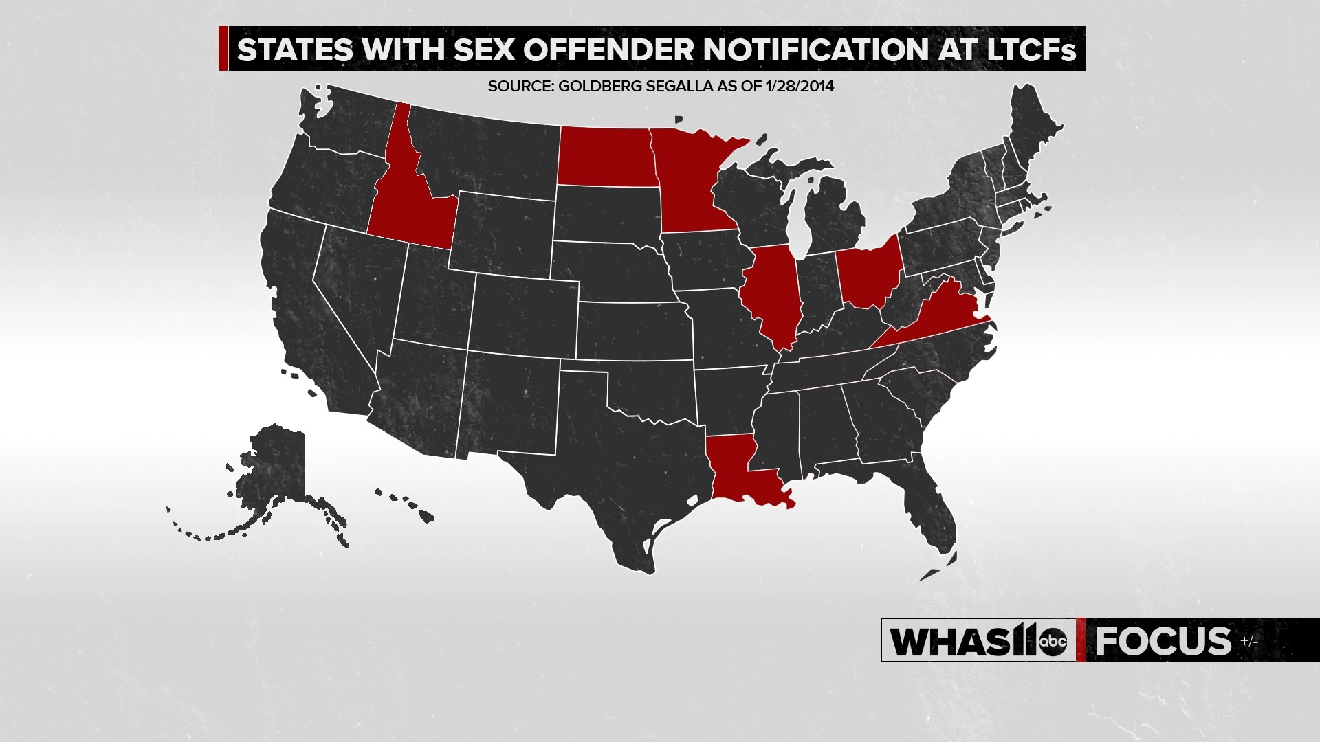 Sex offenders among residents at longterm care facilities