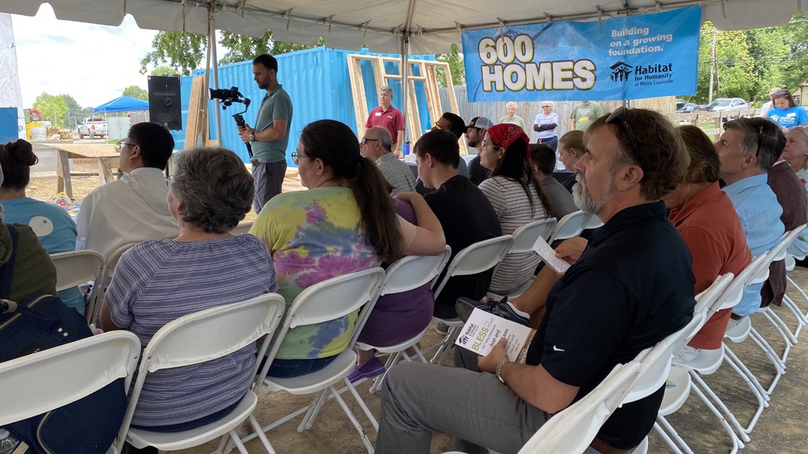 Habitat for Humanity celebrates 600th home in Louisville