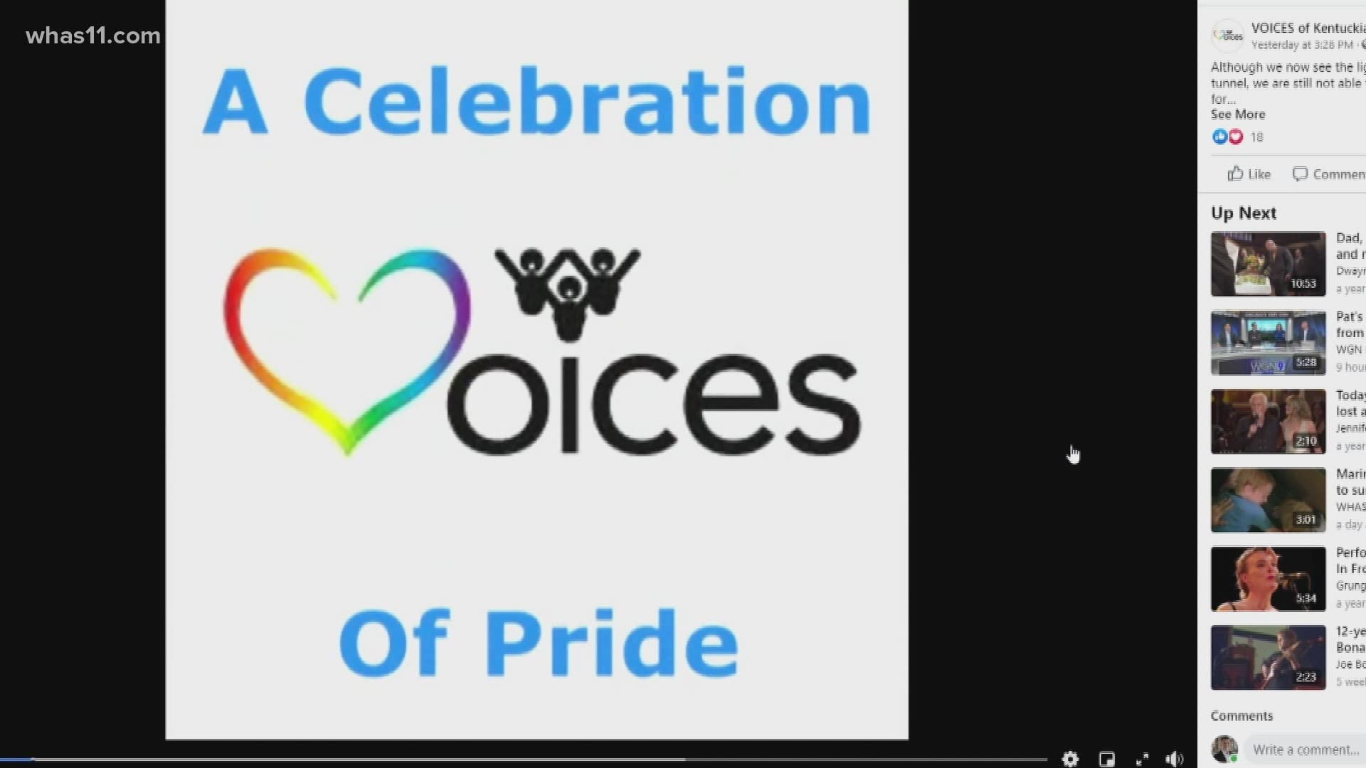 Voices of Kentuckiana started in Louisville as part of a national Pride movement in 1994.