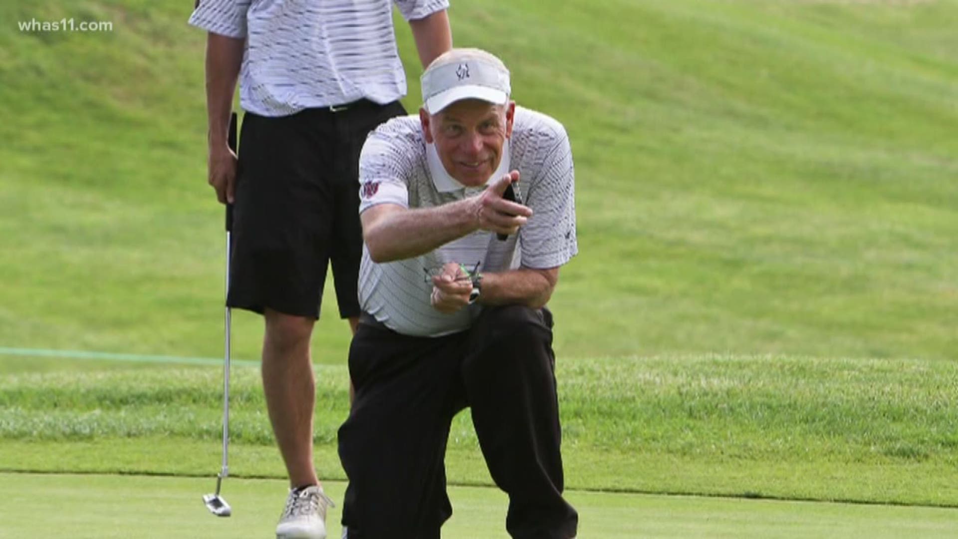 For decades, Ernie Denham could be seen roaming the fairways and greens throughout the Louisville area.