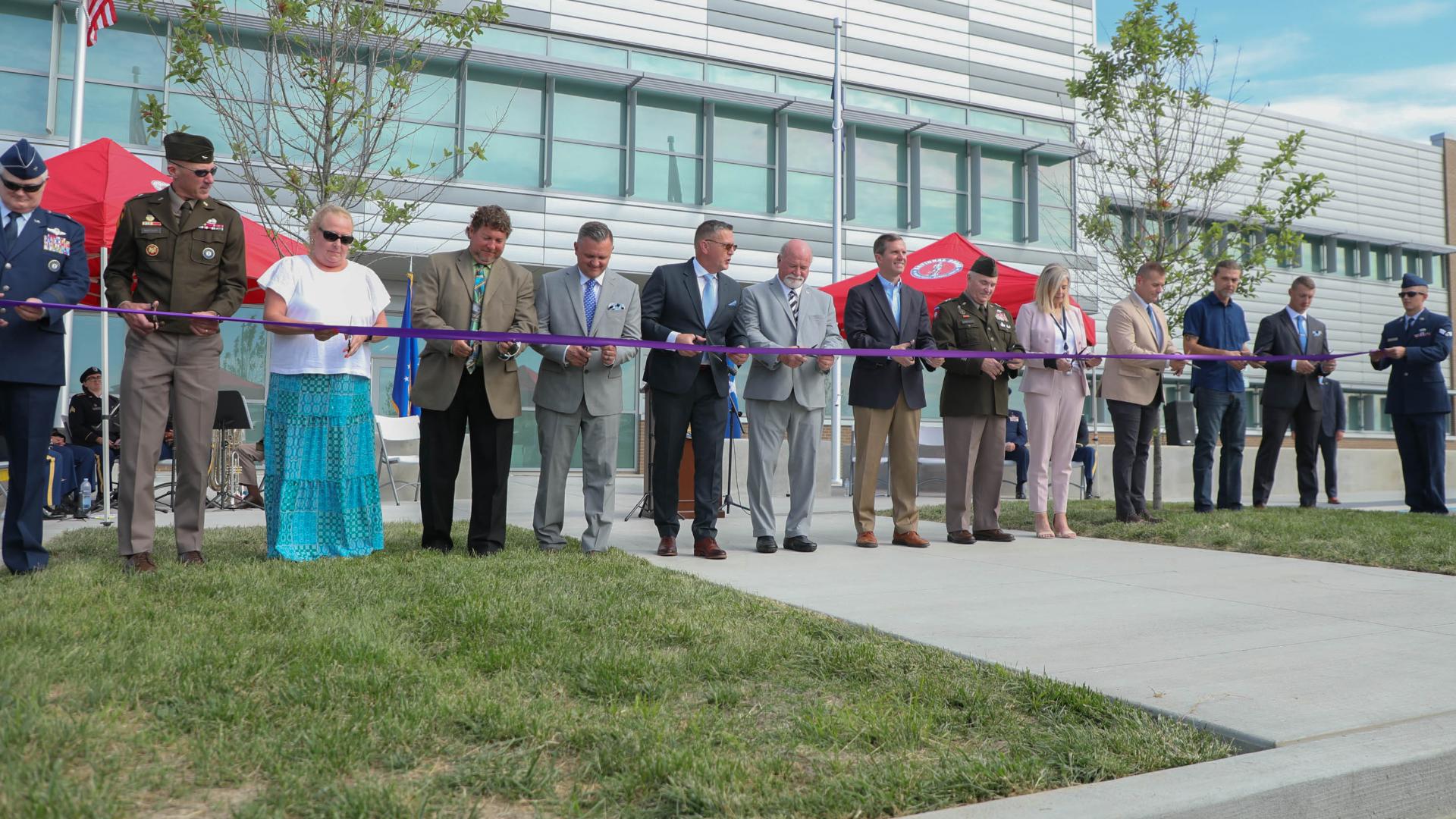 Governor Andy Beshear said the new facility is a step forward to help the guard reach its goals while also celebrating the men and women who serve.