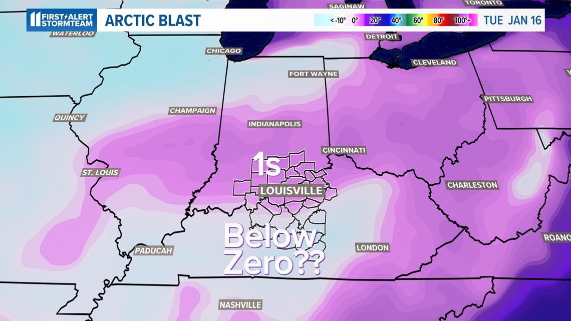 Arctic blast looks to bite Kentuckiana this weekend; what to know - Vimarsana News