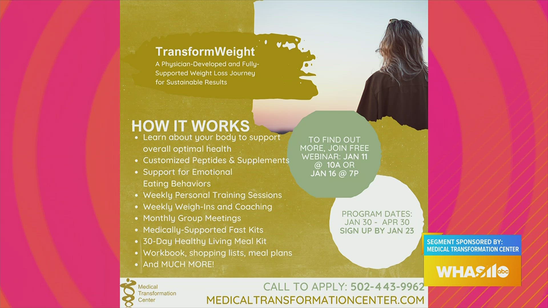 Learn more at medicaltransformationcenter.com