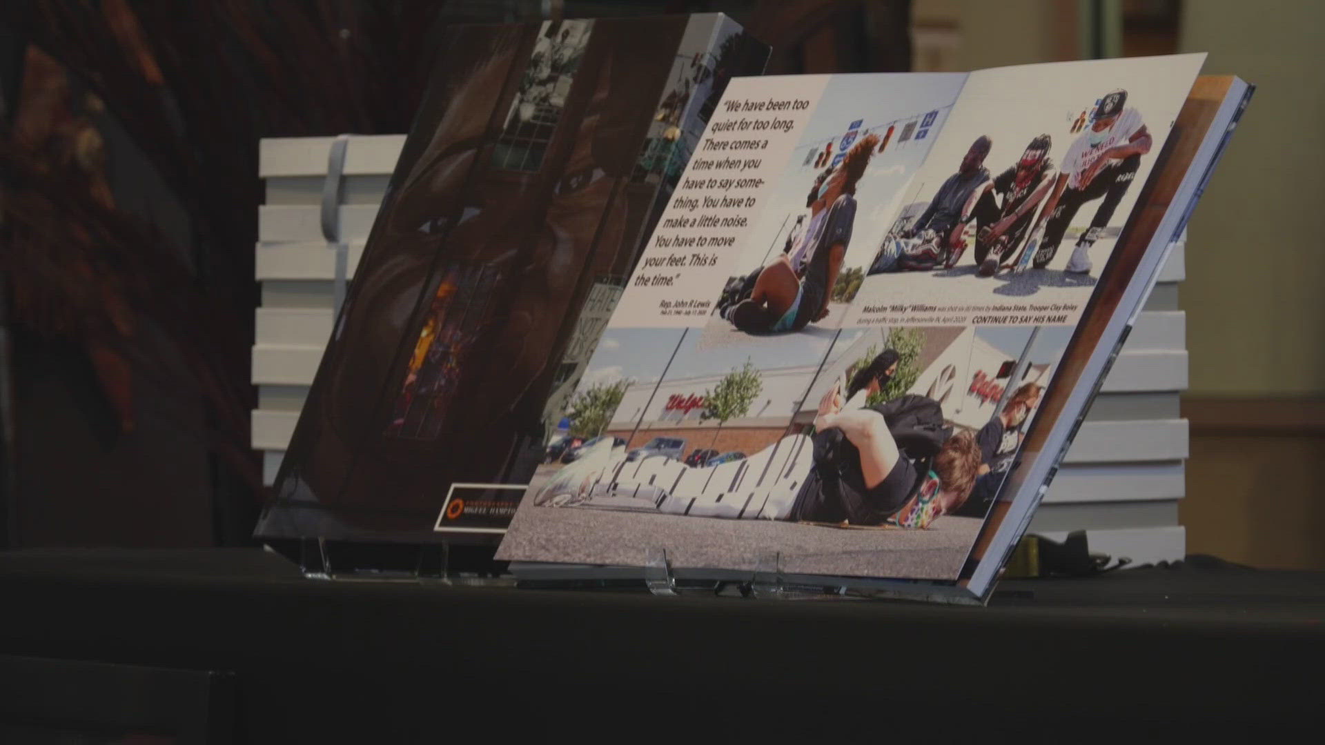 The book is a limited collector's edition.
