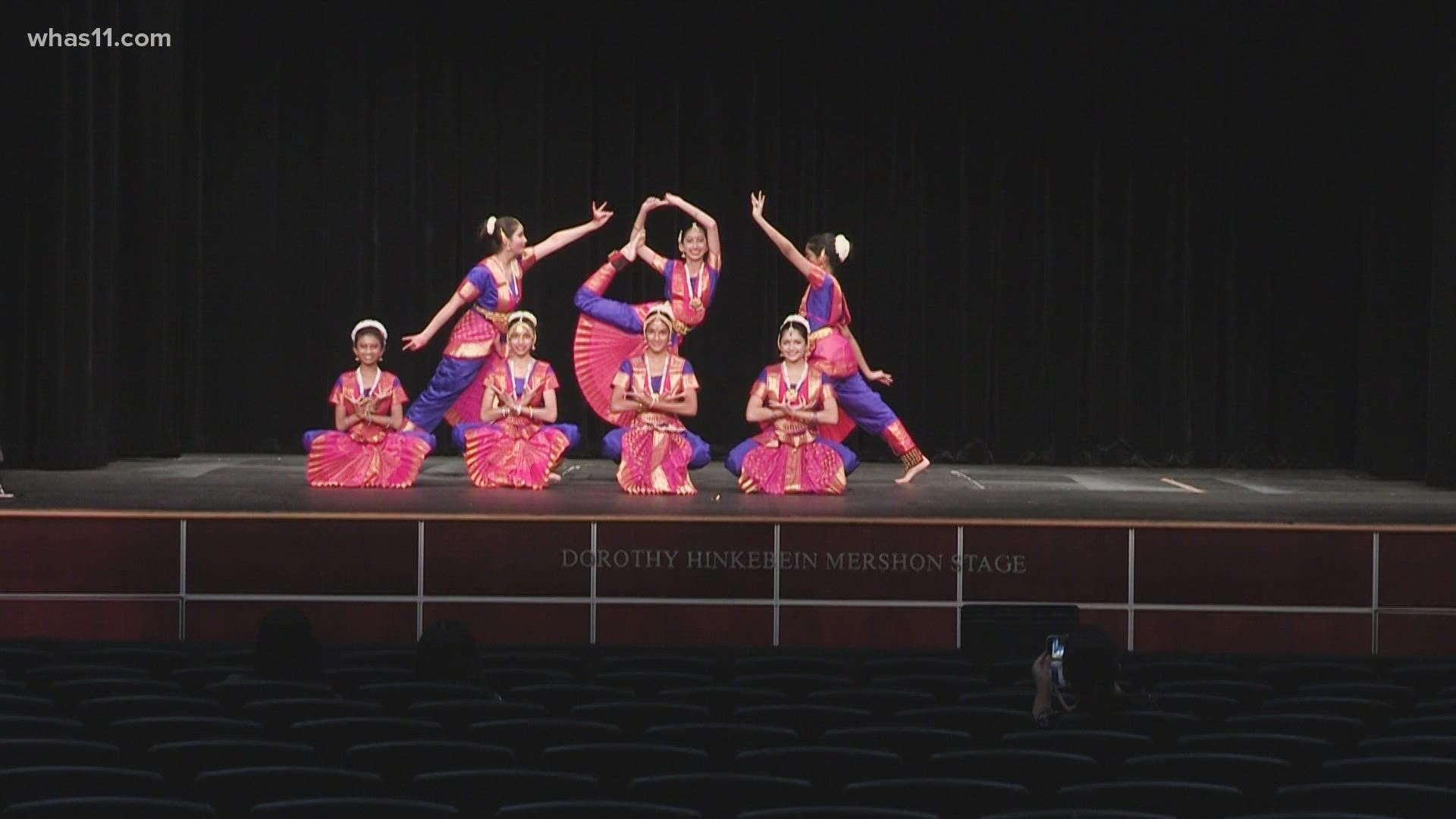 The dance recital showcases traditional Indian and Western dance styles and this is the ninth year the academy has held the show to benefit the Crusade.