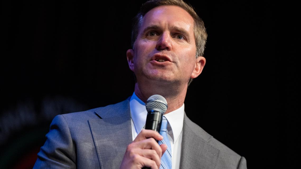 Andy Beshear shares his thoughts on predecessor Matt Bevin's arrest