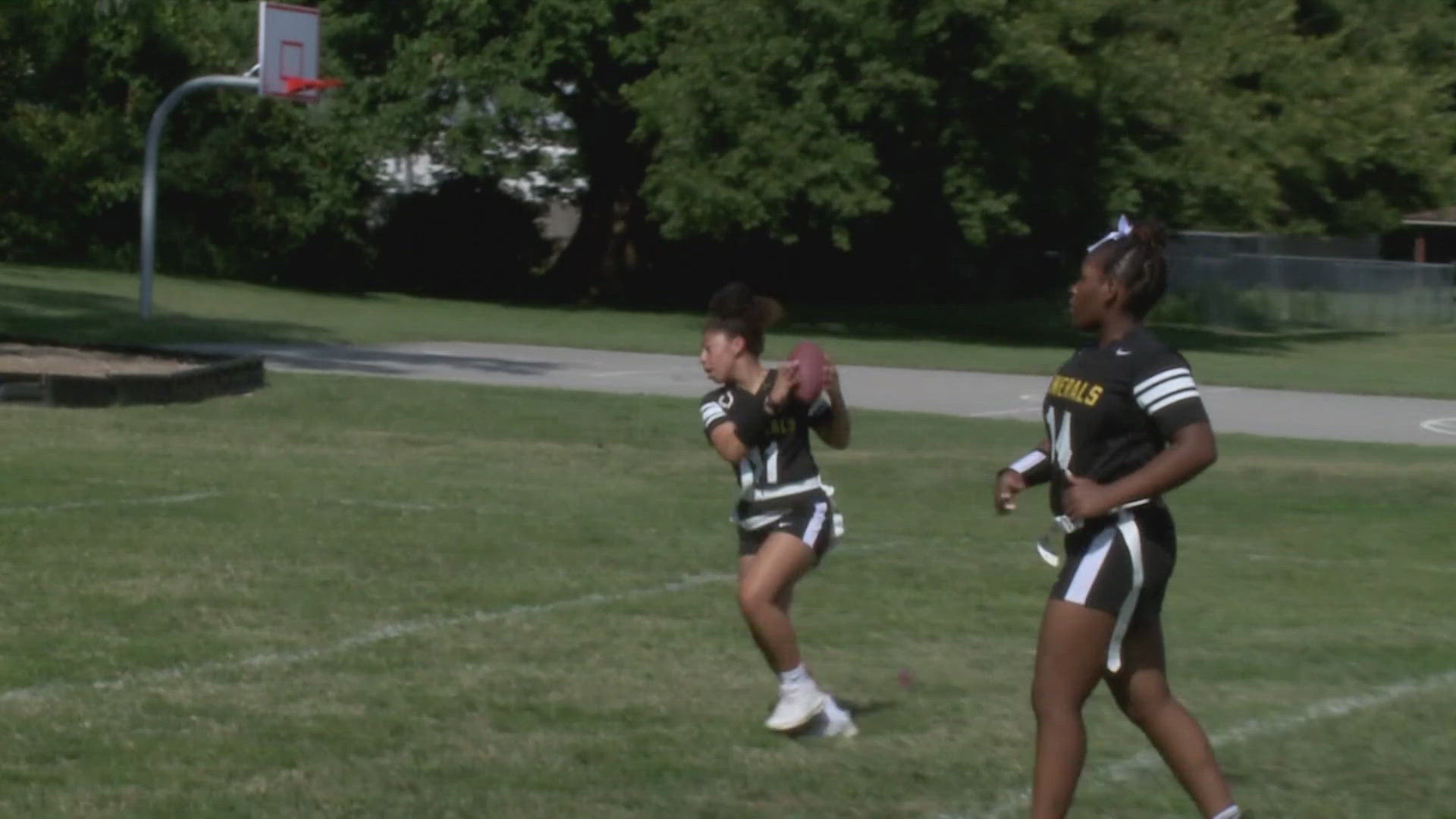 Clarksville is fielding it's very first girls flag football team in a brand new league southern Indiana has never seen before.