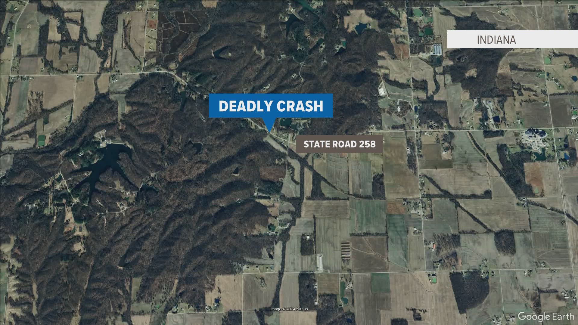 The Indiana State Police also responded to the scene. The crash is still being investigated.