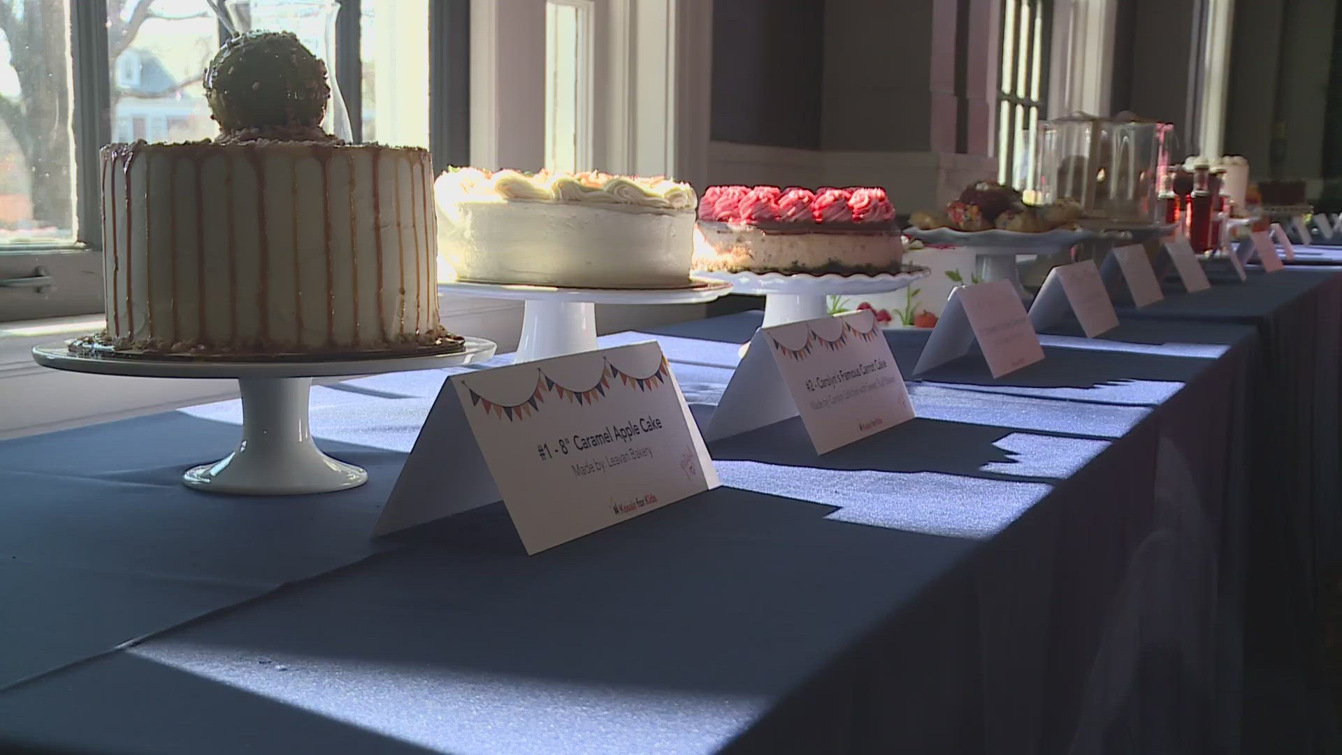 The organization gave the community an opportunity to bid on the "PieCaken" as well as other sweet treats to help them continue the vital work they do.