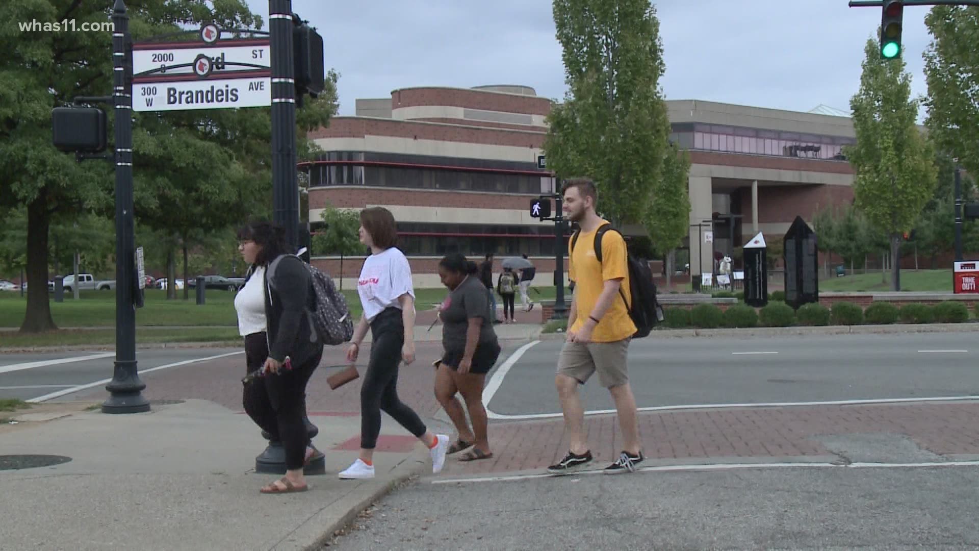 The university said it will be going back to in-person classes beginning Aug. 23.