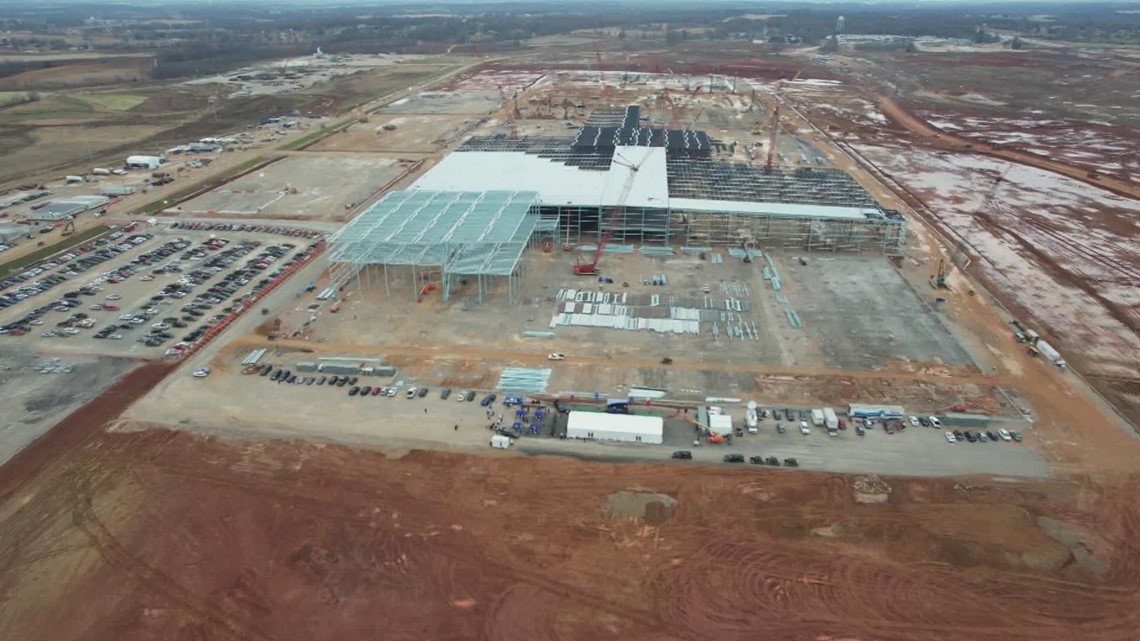 Officials break ground on EV battery plant, training center in Kentucky