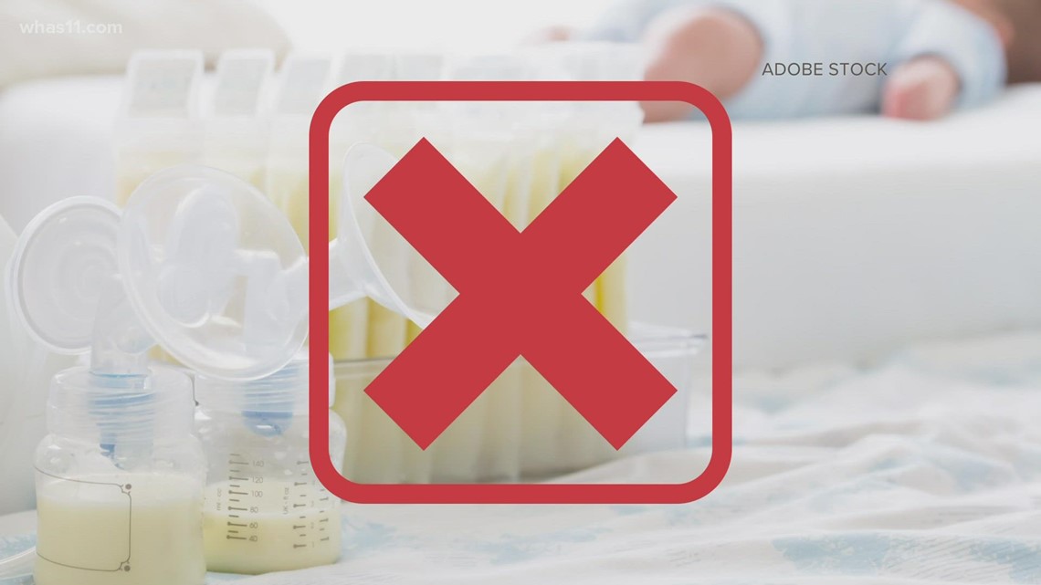 VERIFY: No, green breast milk is not a clear indication that you have COVID-19