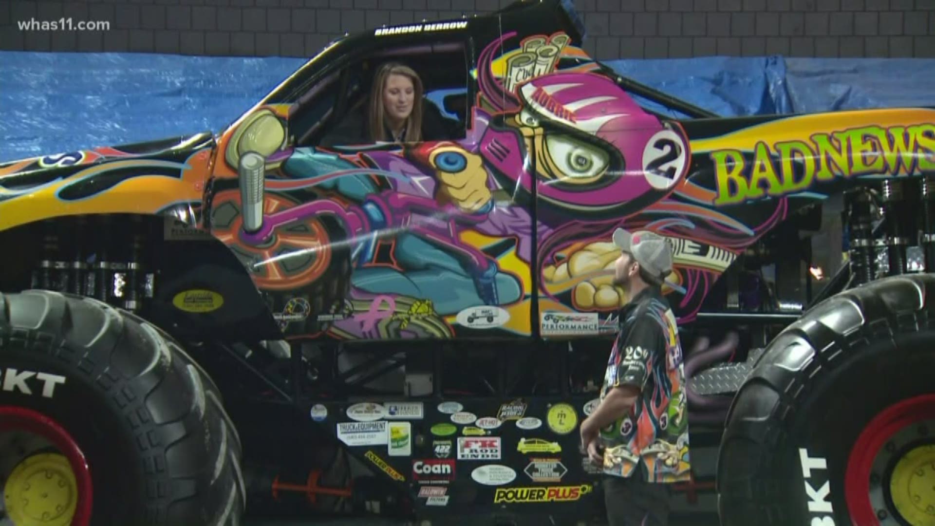 The Monster Jam trucks are back in Louisville again this weekend at Freedom Hall.