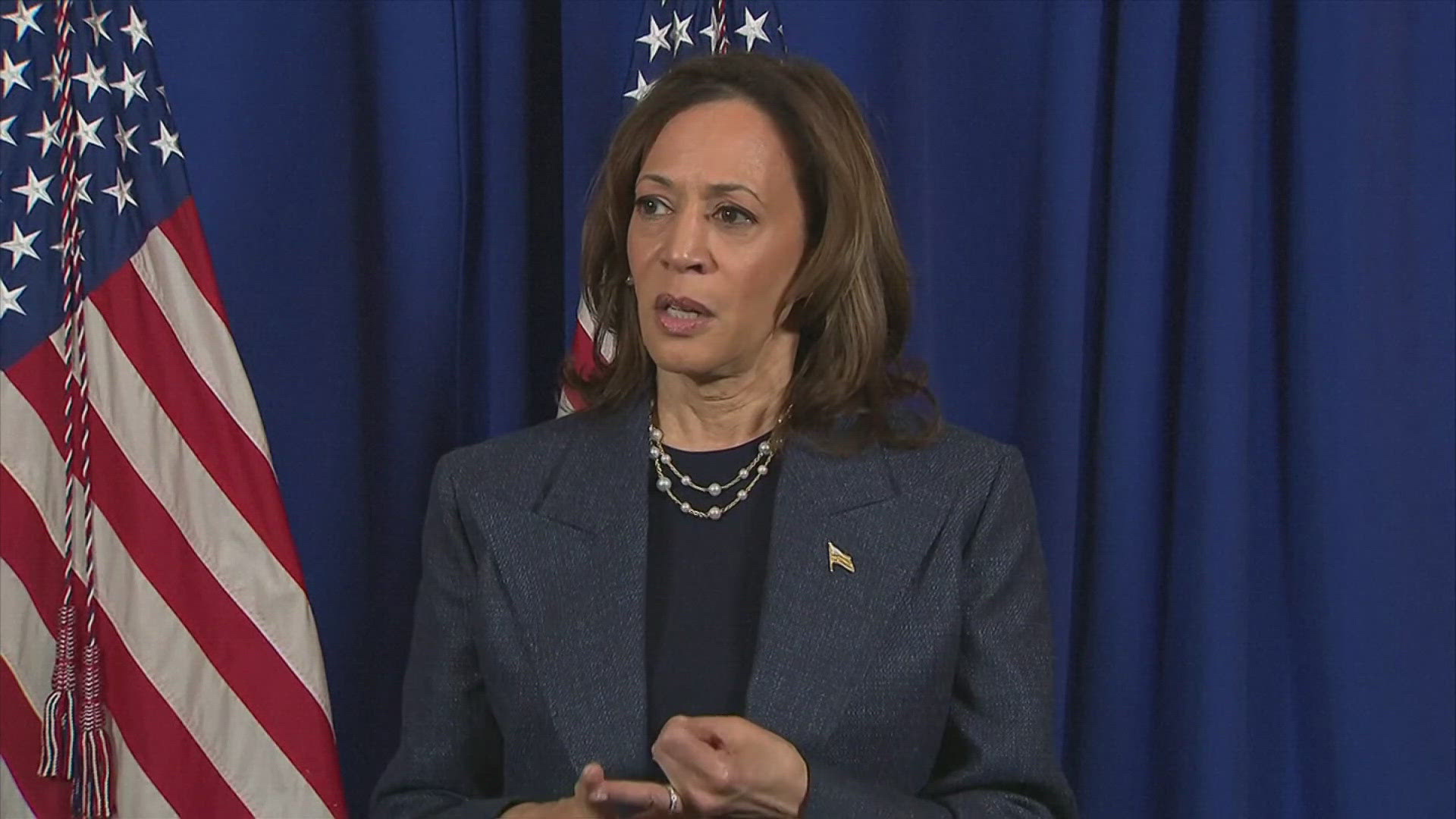 Kamala Harris has rallies in Philadelphia and Pittsburgh on Monday. Campaign officials say the rally aims to encourage the Latino community to get out and vote.