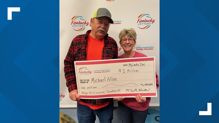 'Can you pinch me?' Kentucky man wins $1 million in Mega Millionaire Scratch-off