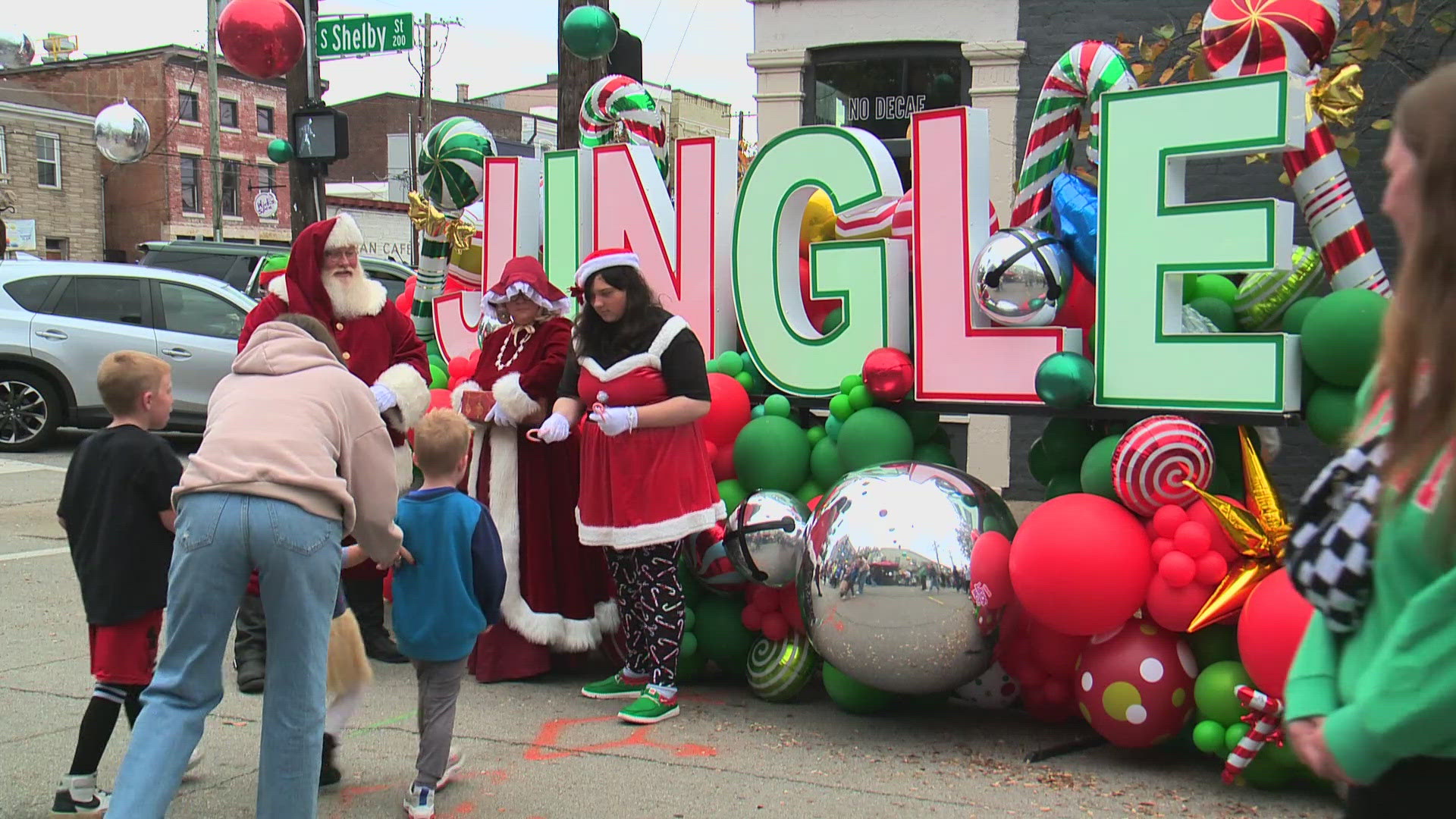 The JingleFest was held in NuLu to get people into the holiday spirit.