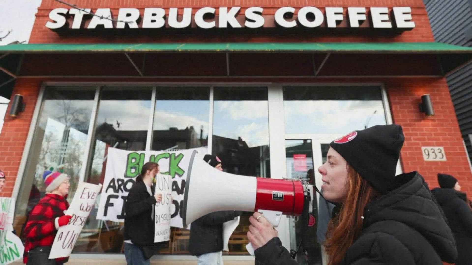 More than 5,000 employees are expected to strike during Thursday's promotional event at Starbucks stores nationwide.