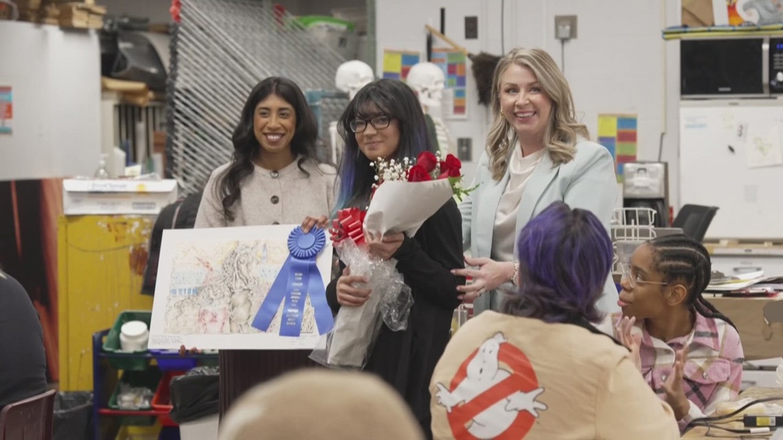 Ballard High School student wins Kentucky Derby Museum art contest