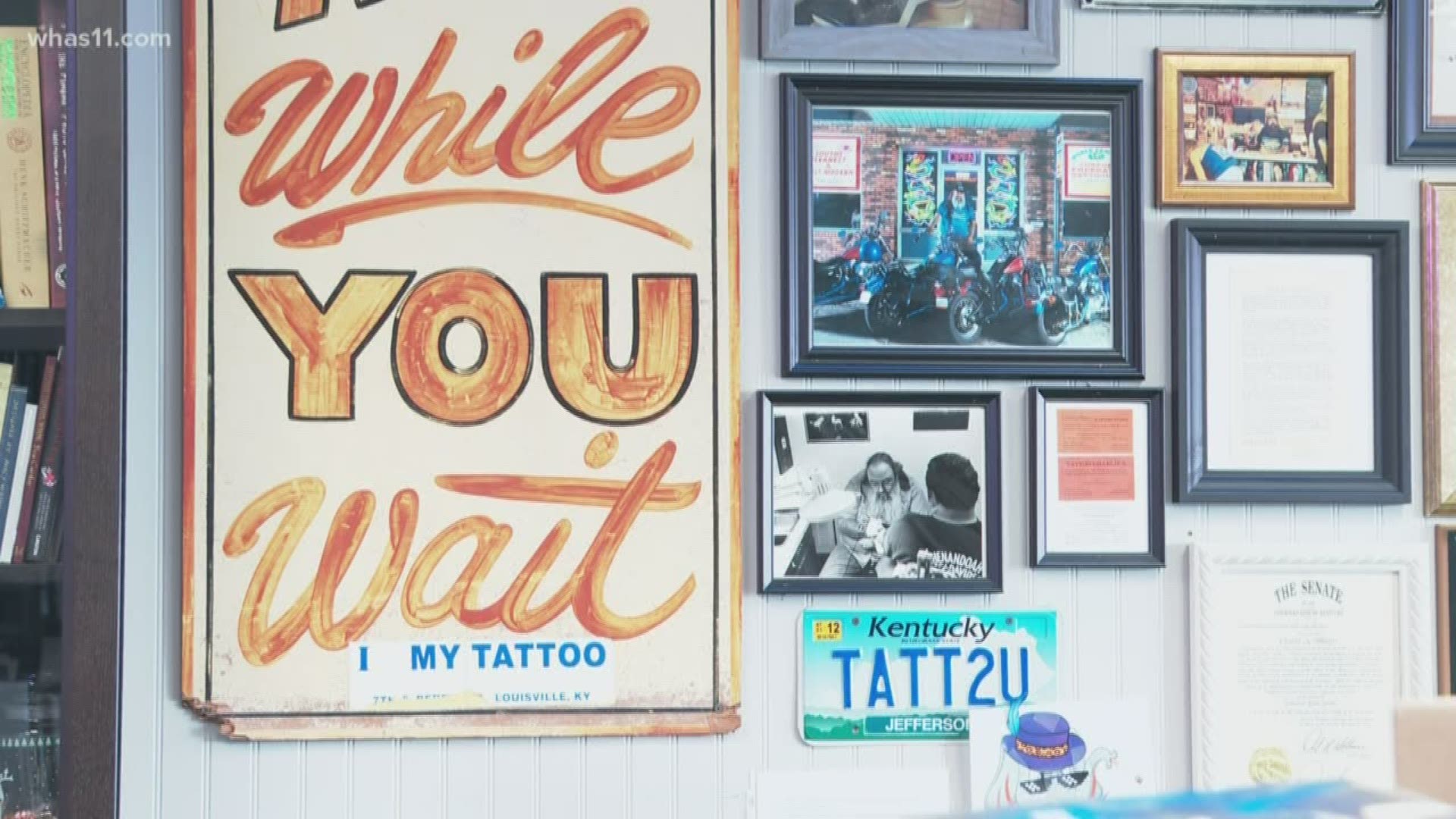 The slogan of Tattoo Charlie's, 'While you Wait,' has a new meaning amidst coronavirus concerns in the Commonwealth.