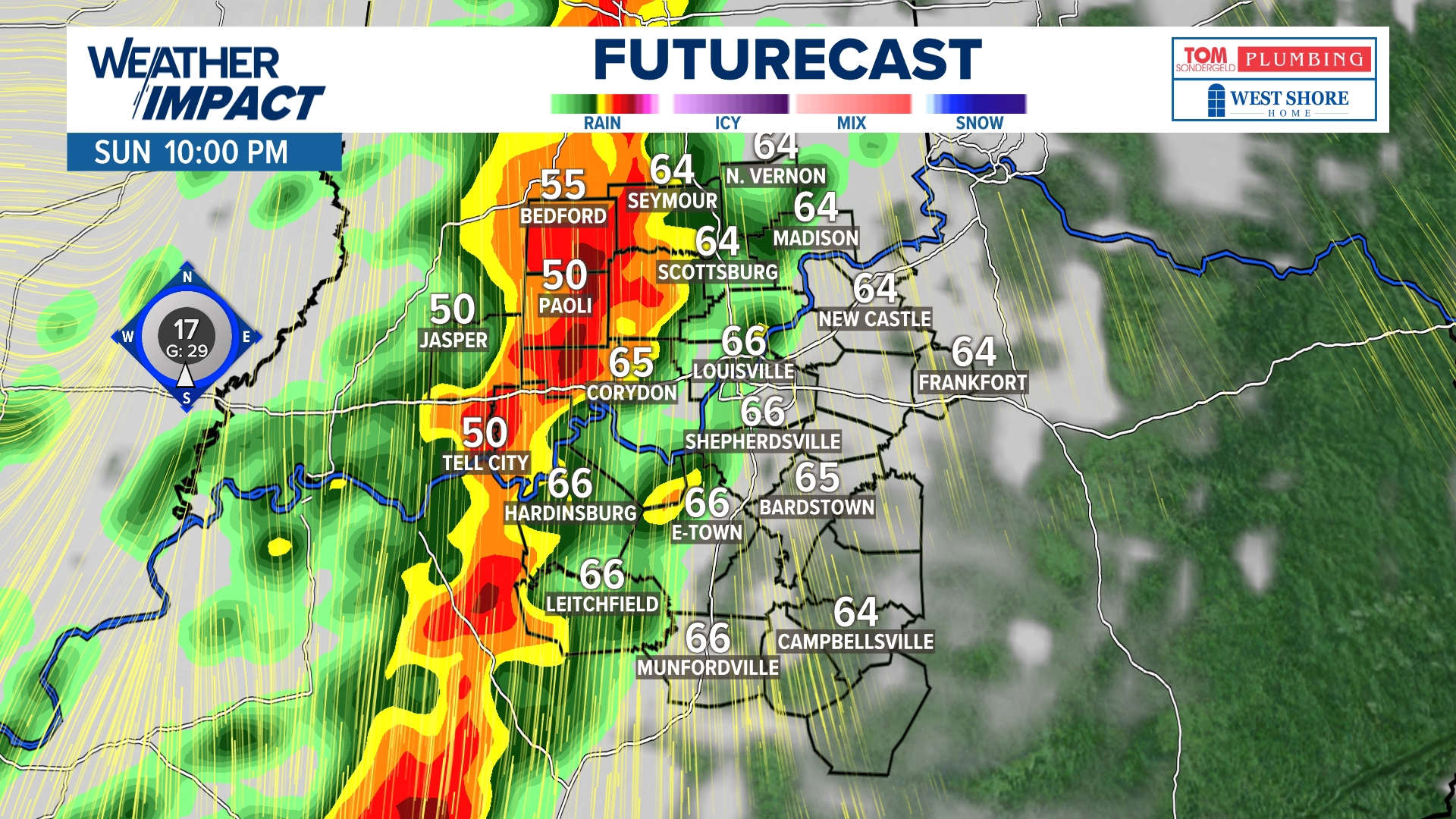 Potential for severe storms returns tonight & into the overnight hours ...
