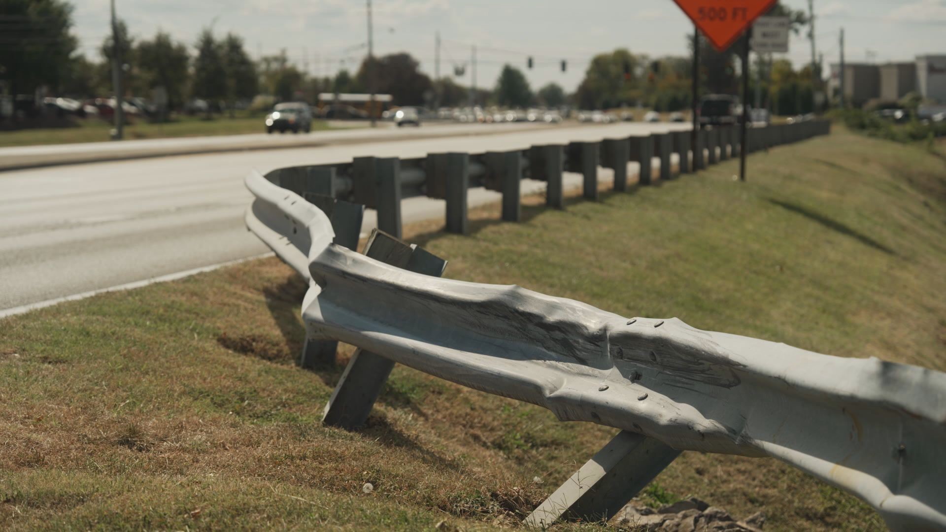 A "Frankenstein" guardrail is installed with mismatched parts from completely different systems, often rendering them ineffective and dangerous.