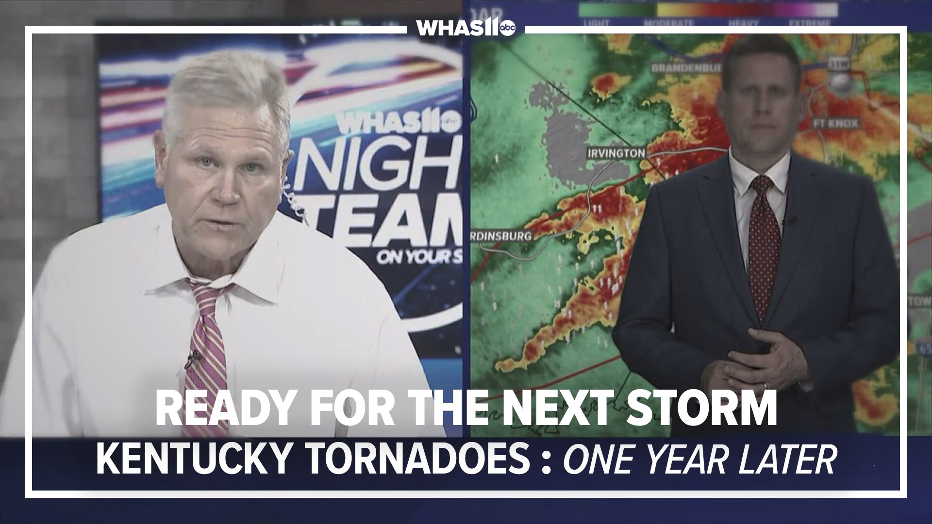Chief Meteorologist Ben Pine recounts what happened leading up to the night deadly tornadoes struck western Kentucky one year ago.