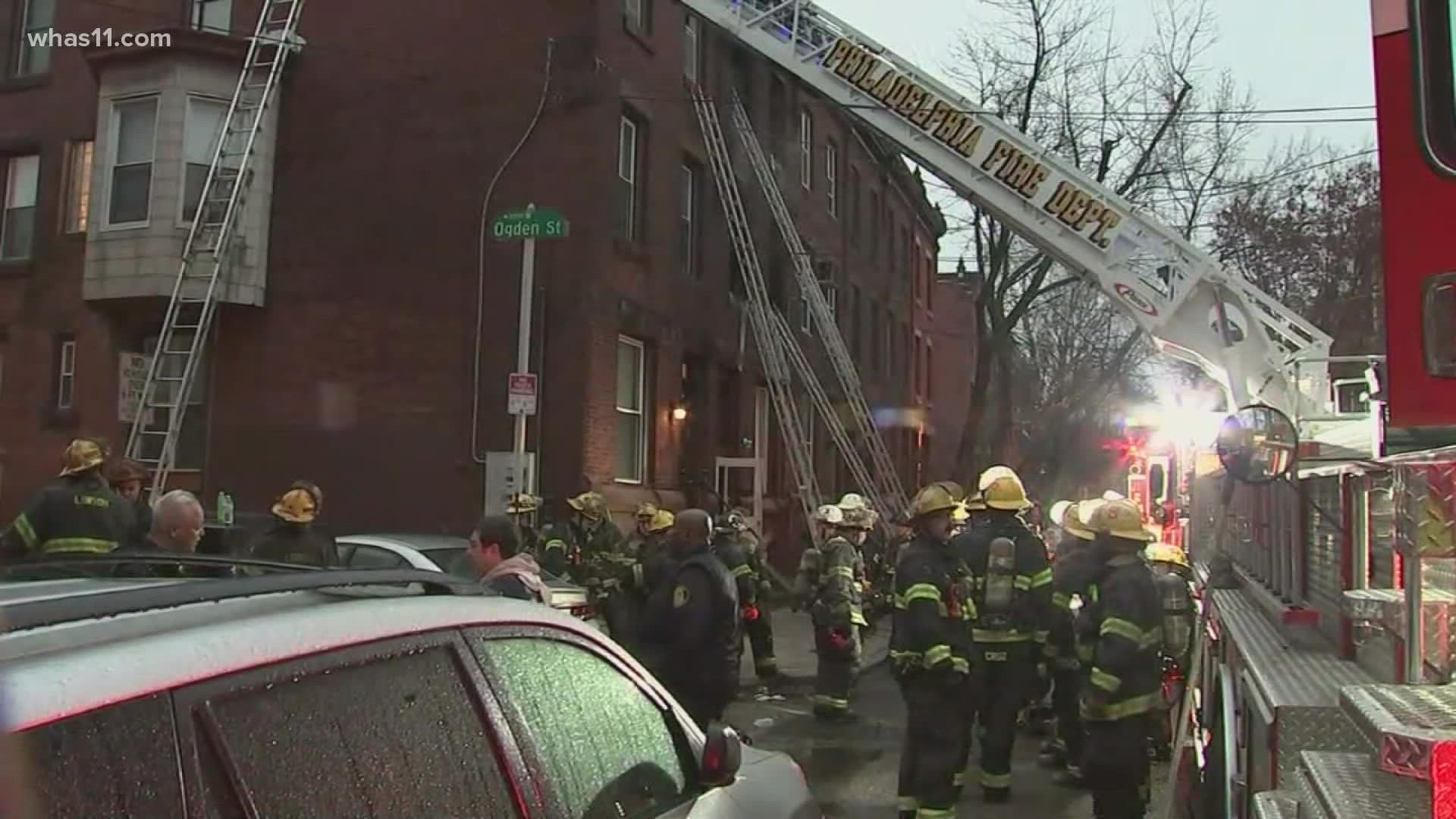 The 4 smoke alarms in the building did not appear to have been working, fire officials said. It is the deadliest single fire in Philadelphia in at least a century.