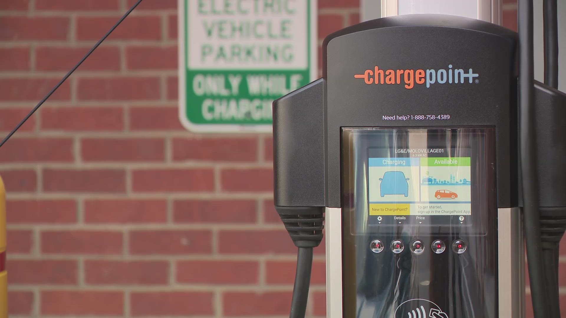MOLO Village is the first non-profit to install a charging station through LG&E's program.