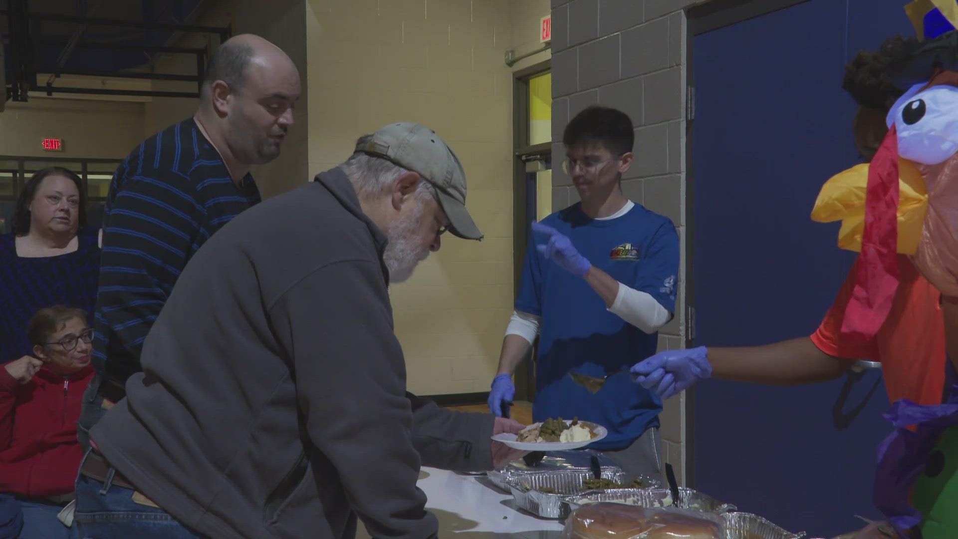 The Louisville Adaptive and Inclusive Recreation (AIR) Program hosted the dinner, music and crafts for the program participants and their families.