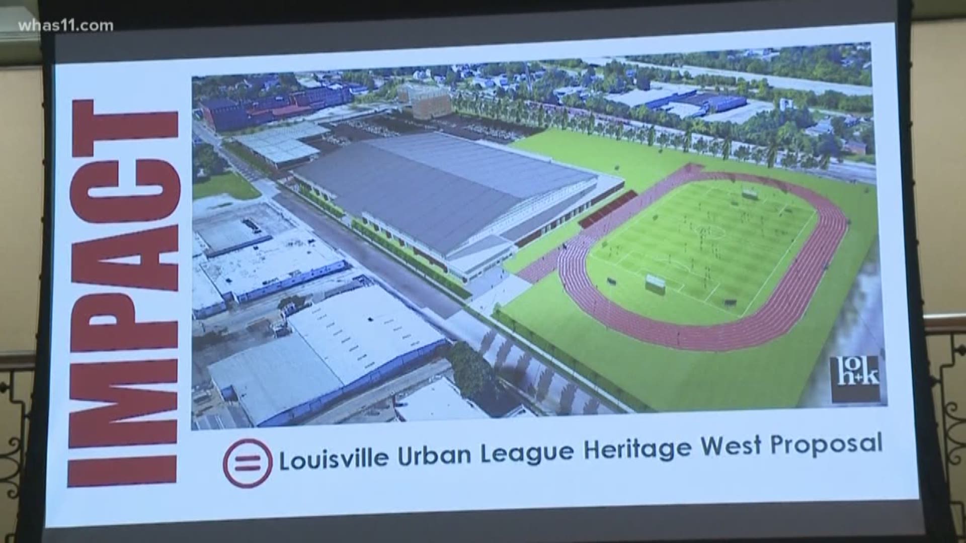 13 million dollars have been pledged so far to the Urban League's new sports and learning complex