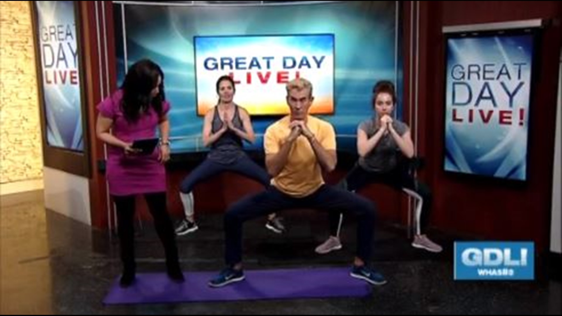 Fitness instructor Jeff Howard has appeared on The View, CNN, ABC and Oprah. He’s a trainer at Milestone Fitness and he stopped by Great Day Live to give some tips on how to tone up your backside. You can take Jeff Howard's classes at Baptist Health's Milestone Wellness Center, which is located at 750 Cypress Station Drive in Louisville, KY. For more information, go to BaptistMilestone.com.