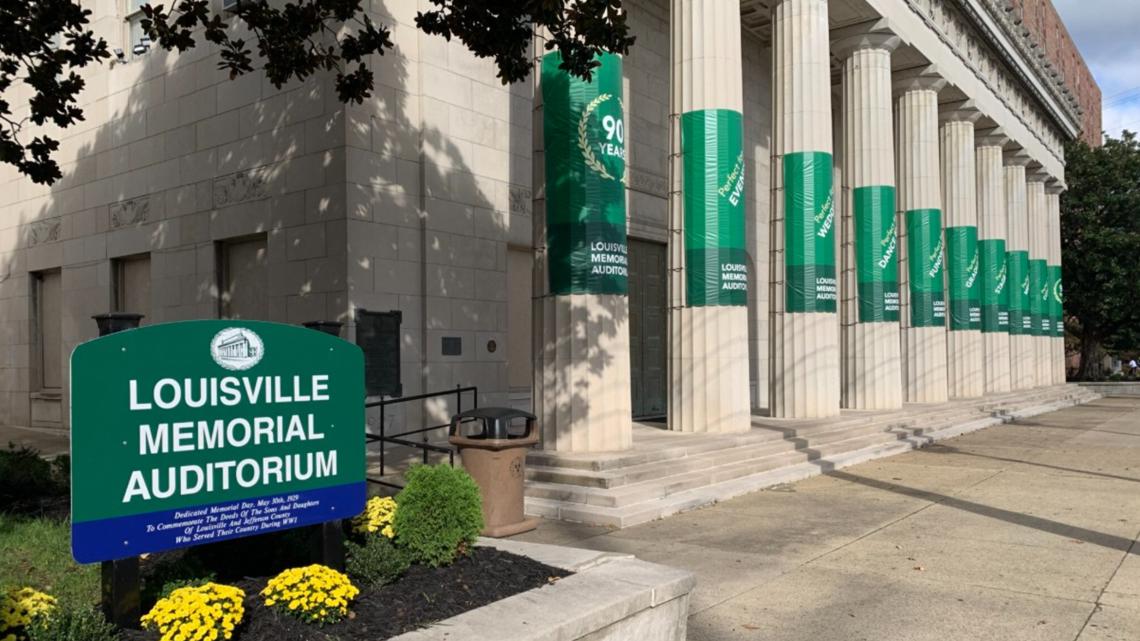 Louisville Memorial Auditorium claims Mayor Greenberg is proposing to defund the historic auditorium