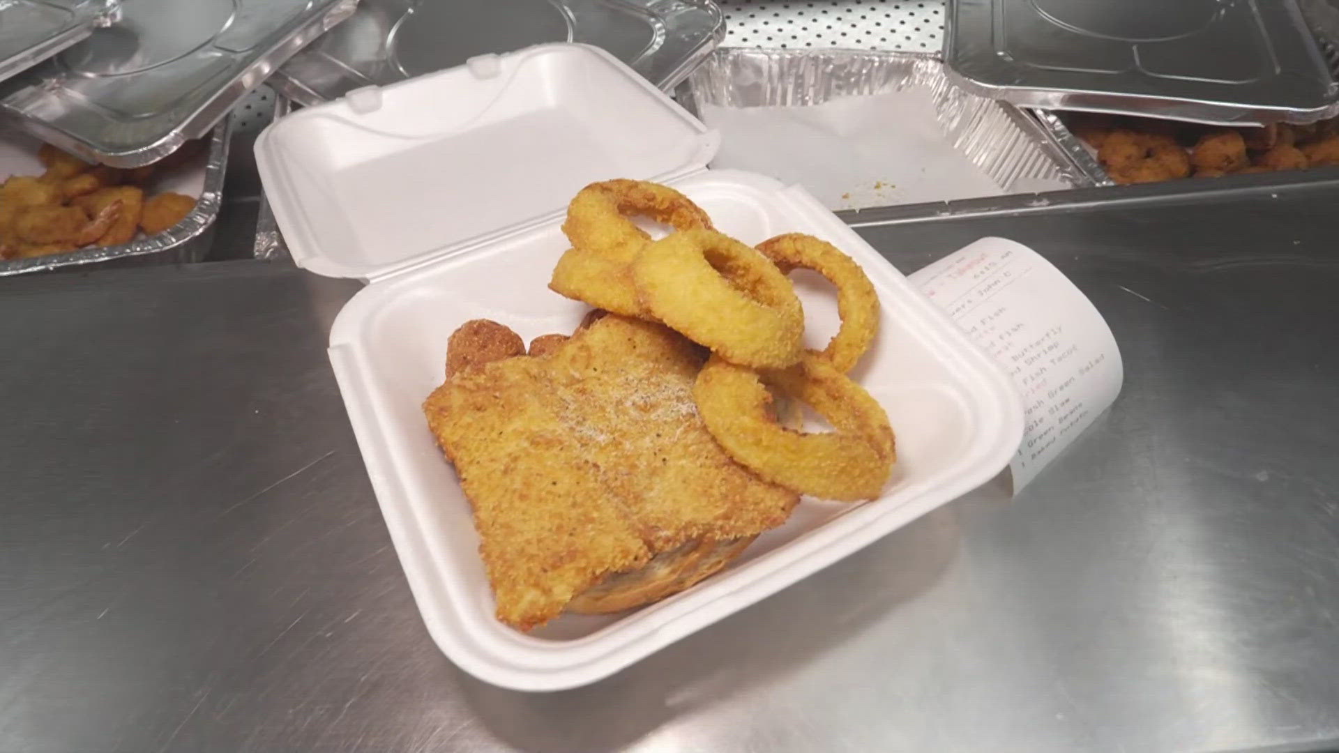 The St. Patrick fish fry runs every Friday through April 11 from 4:30 p.m. to 7:30 p.m.