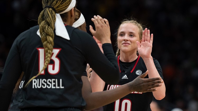 Louisville women's season ends with loss to Iowa in Elite 8