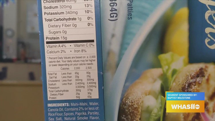 How to read nutrition labels with Baptist Health Milestone Wellness Center